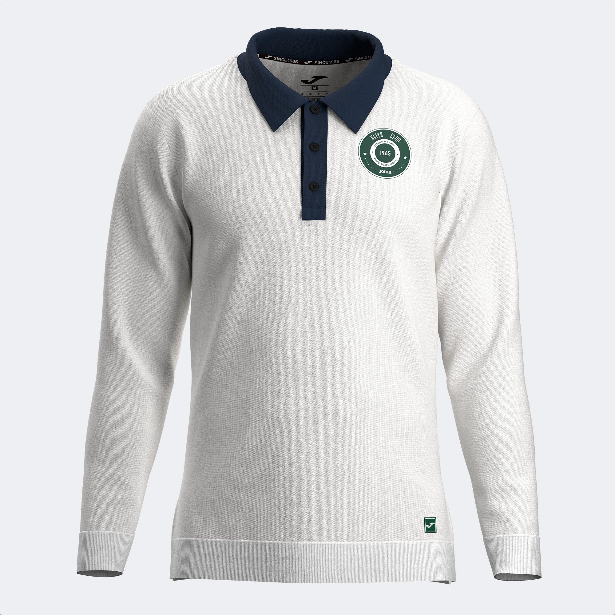 GOLF LONG SLEEVE POLO - BIANCO - BIANCO