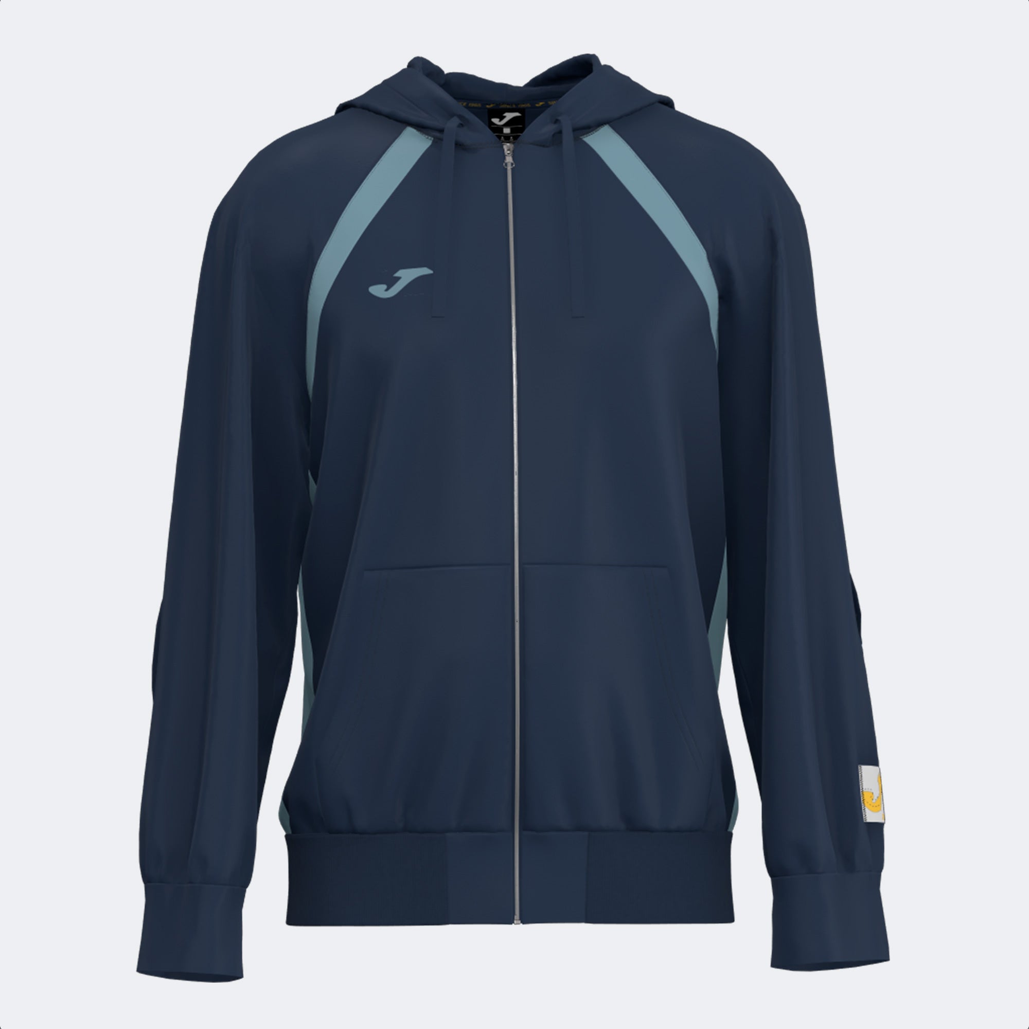 STEP ZIP-UP HOODIE - BLU NAVY - BLU NAVY