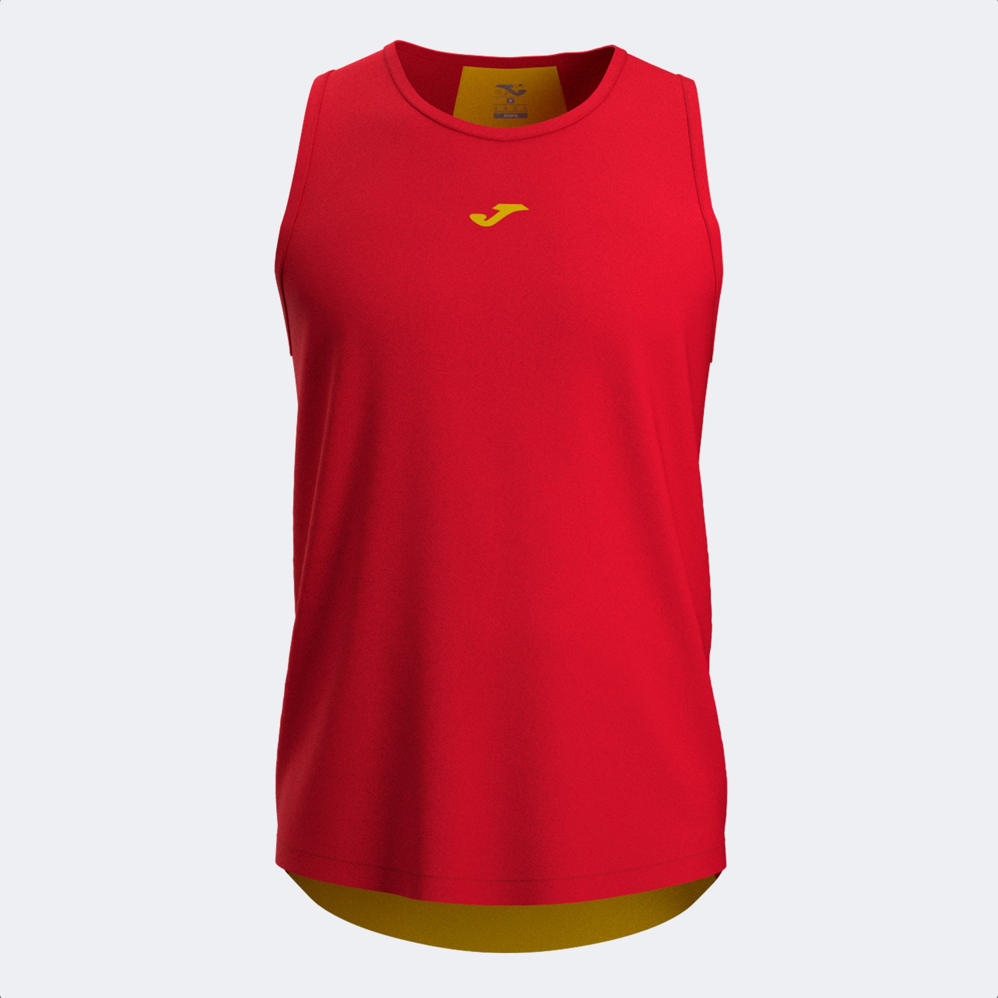CHALLENGE TANK TOP - ROSSO-GIALLO - ROSSO-GIALLO