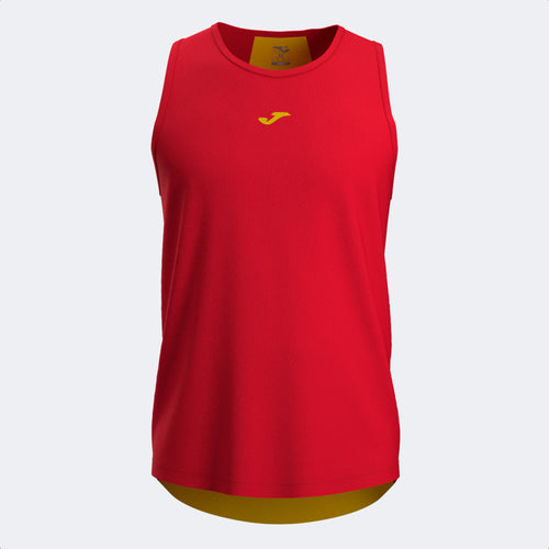 CHALLENGE TANK TOP - ROSSO-GIALLO - ROSSO-GIALLO