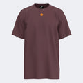 INDOOR GYM SHORT SLEEVE T-SHIRT - MARRONE - MARRONE