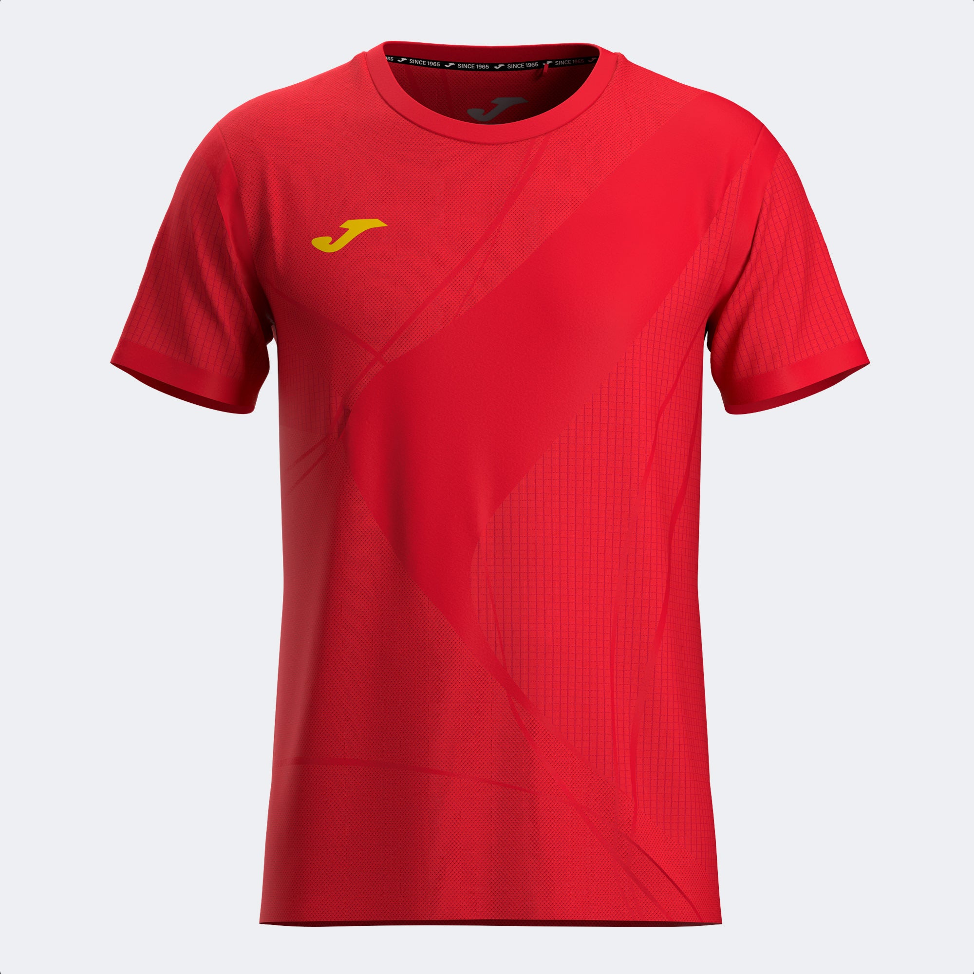 CHALLENGE SHORT SLEEVE T-SHIRT - ROSSO-GIALLO - ROSSO-GIALLO