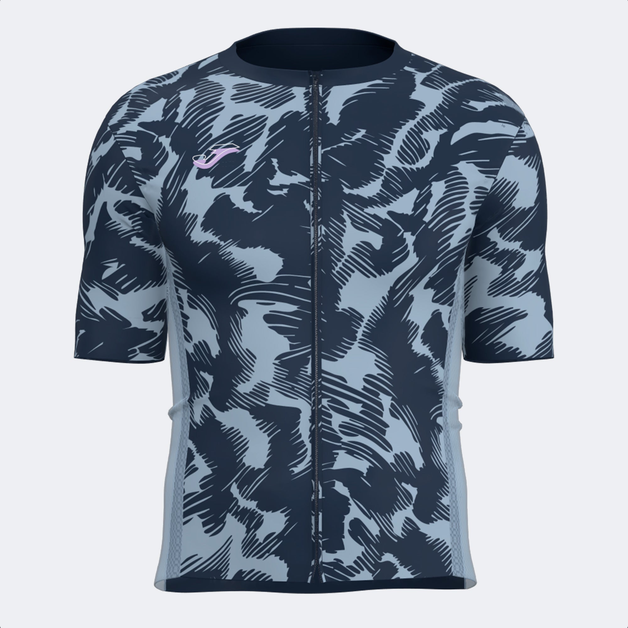 CRONO CYCLING JERSEY - BLU NAVY-CELESTE - BLU NAVY-CELESTE