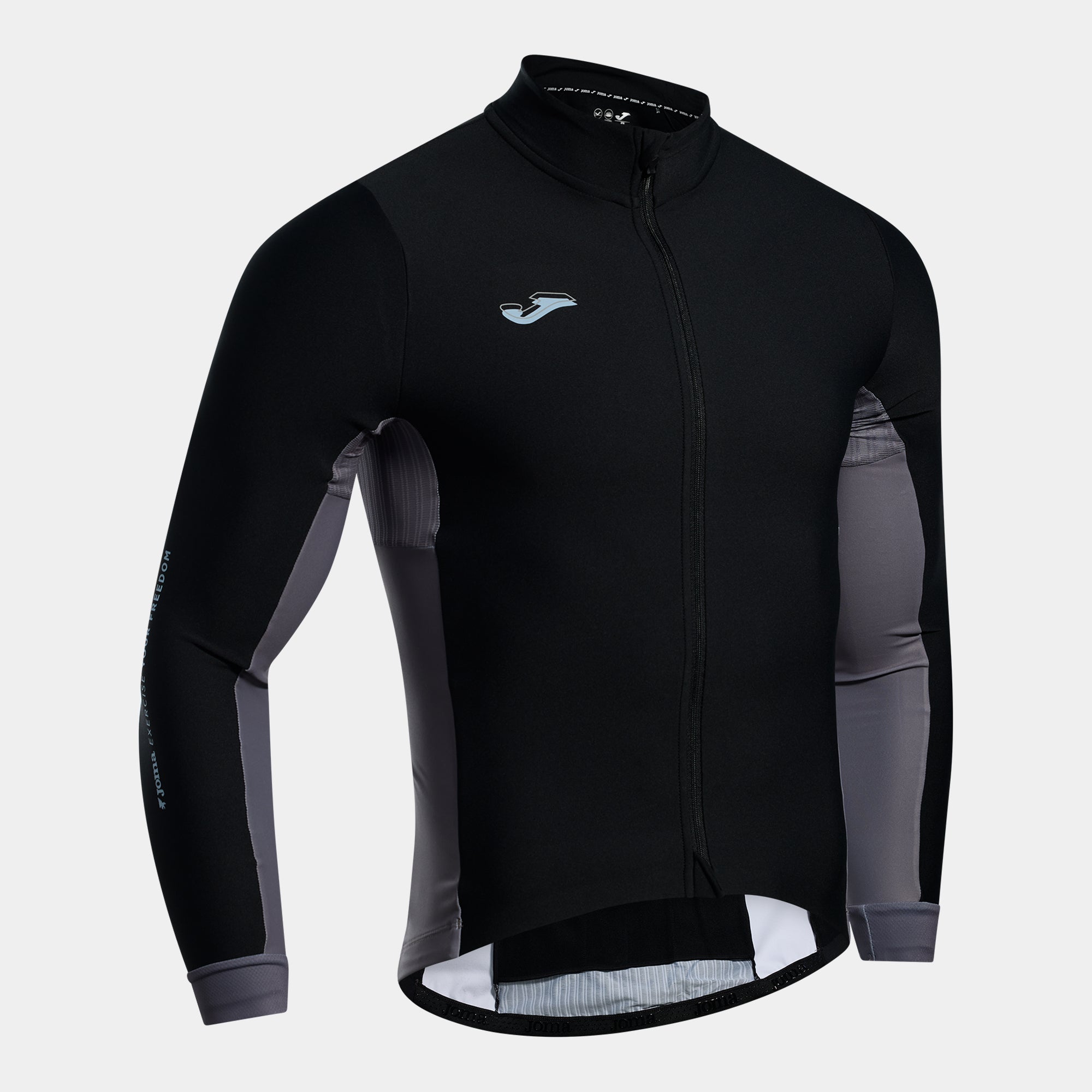 CRONO CYCLING JERSEY - NERO-BLU NAVY - NERO-BLU NAVY