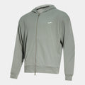 SOFT ZIP-UP HOODIE - GRIGIO - GRIGIO