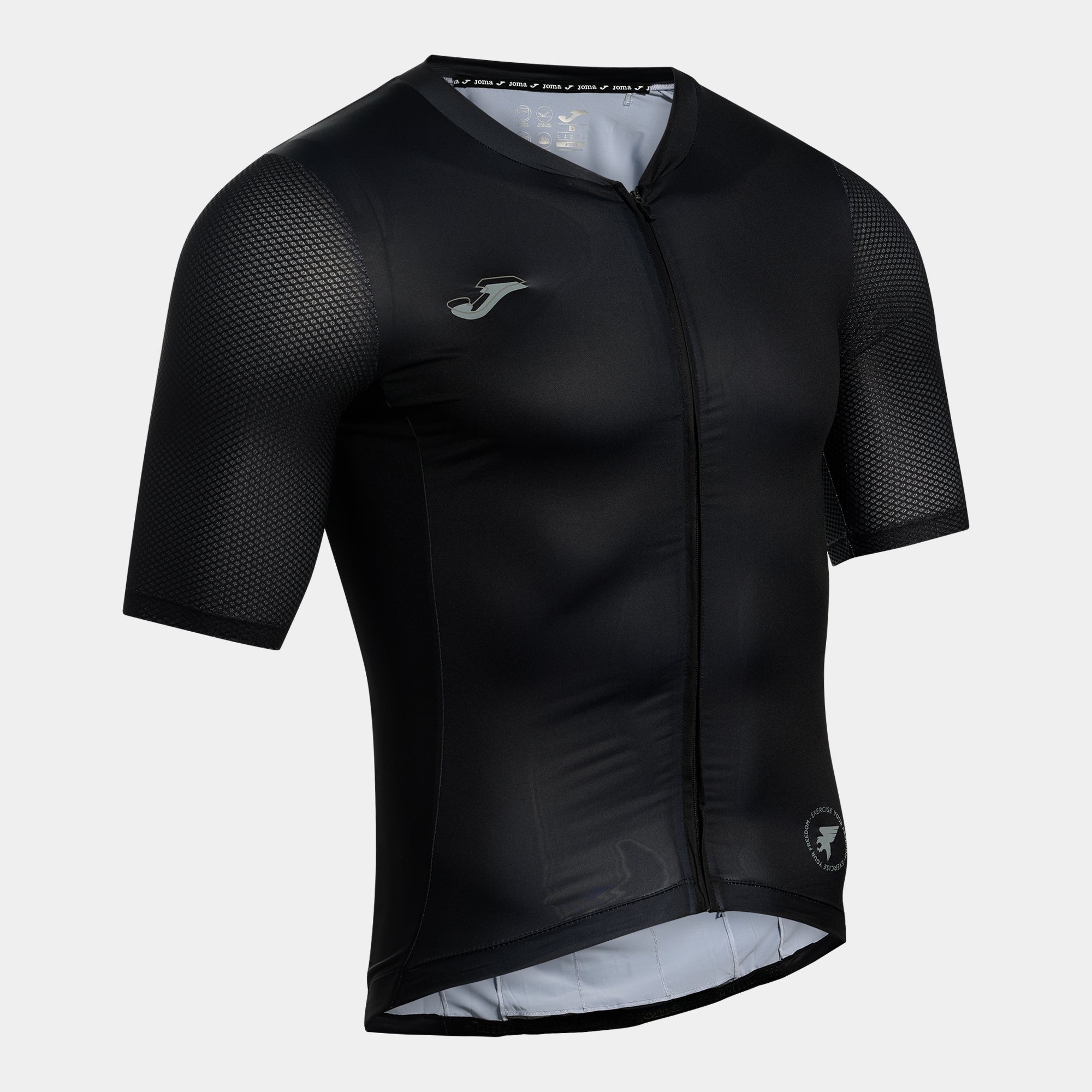 CRONO CYCLING JERSEY - NERO-BLU NAVY - NERO-BLU NAVY