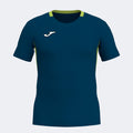 SMASH SHORT SLEEVE T-SHIRT - BLU NAVY-LIME - BLU NAVY-LIME
