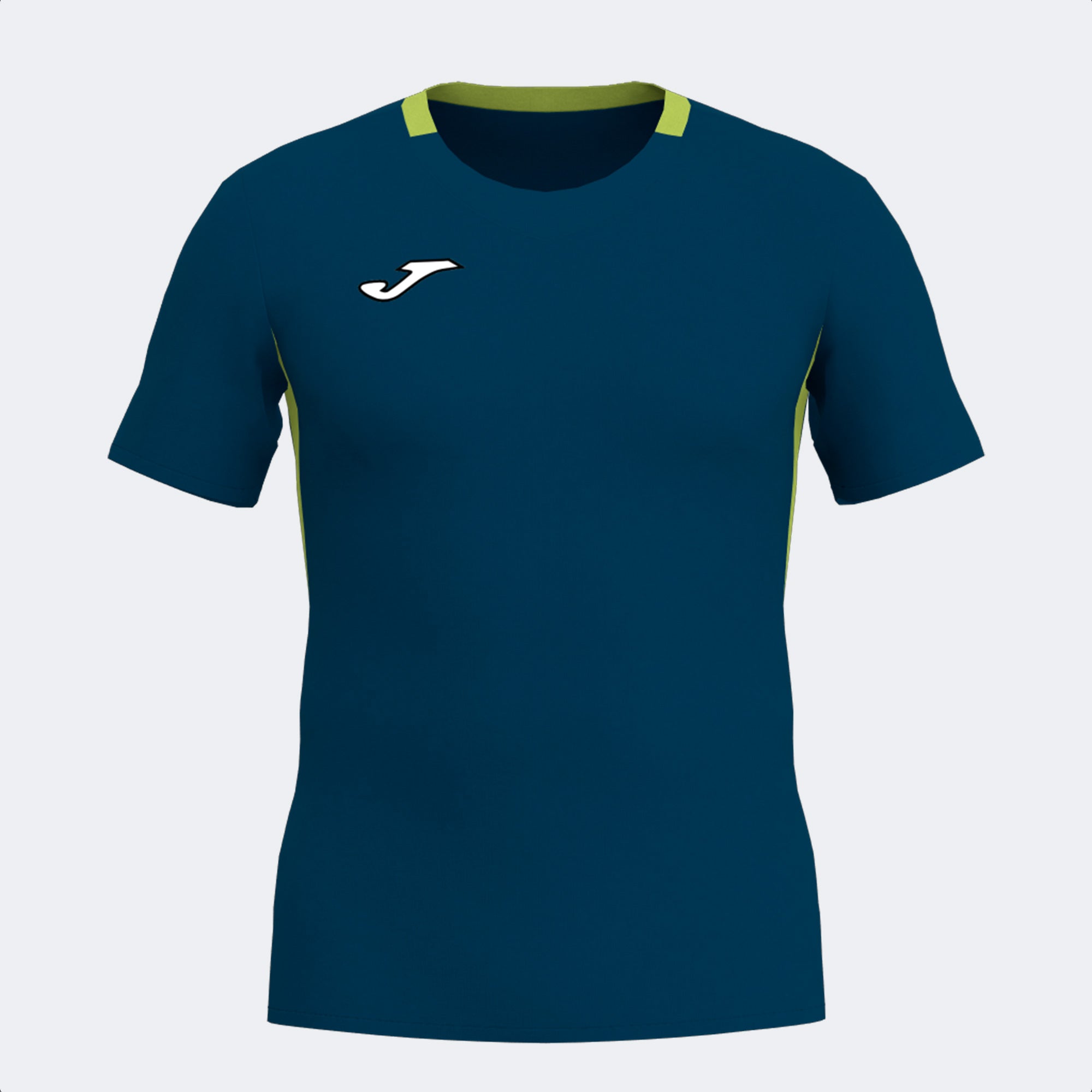 SMASH SHORT SLEEVE T-SHIRT - BLU NAVY-LIME - BLU NAVY-LIME