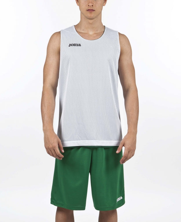 REVERSIBLET-SHIRT ARO SLEEVELESS - VERDE-BIANCO - VERDE-BIANCO