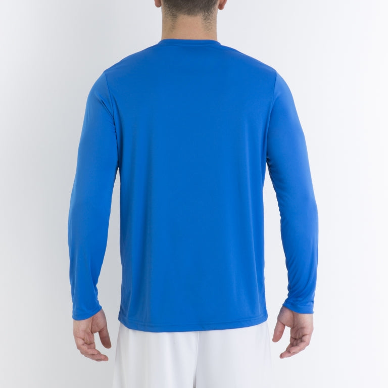 T-SHIRT COMBI L/S - ROYAL - ROYAL