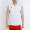 T-SHIRT BASIC SLEEVELESS - BIANCO - BIANCO