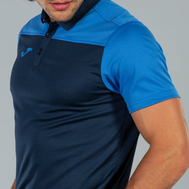 COMBI POLO SHIRT S/S - BLU NAVY-ROYAL - BLU NAVY-ROYAL