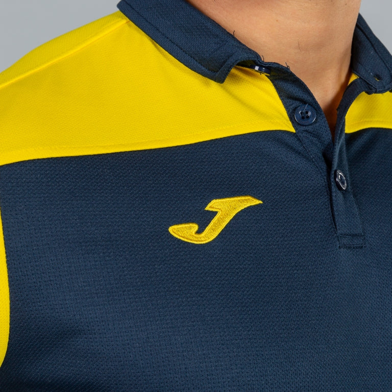 COMBI POLO SHIRT S/S - BLU NAVY-GIALLO - BLU NAVY-GIALLO