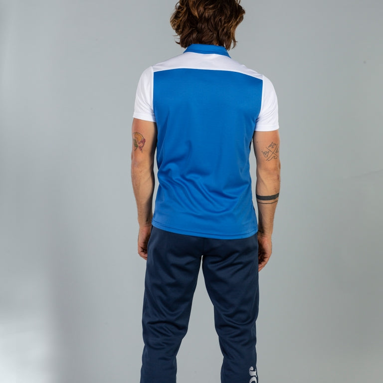 COMBI POLO SHIRT S/S - ROYAL-BIANCO - ROYAL-BIANCO