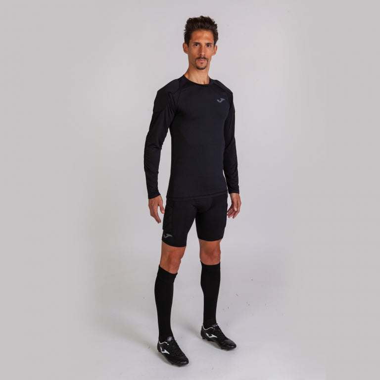 T-SHIRT GOALKEEPER PROTECTION L/S - NERO - NERO