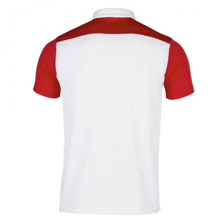 COMBI POLO SHIRT S/S - BIANCO-ROSSO - BIANCO-ROSSO