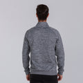 FARAON SWEATSHIRT MELANGE HALF ZIP - GRIGIO MELANGE - GRIGIO MELANGE
