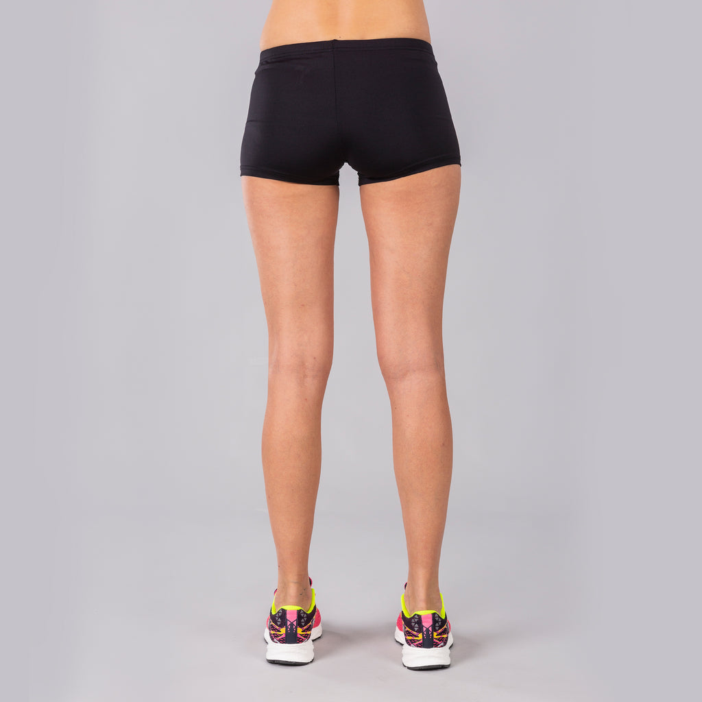 ELASTIC SHORTS WOMEN - NERO - NERO