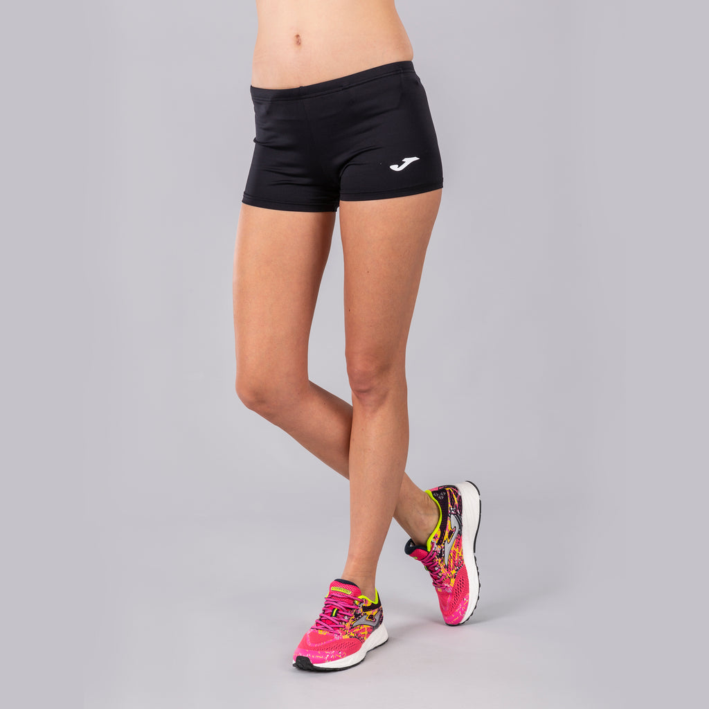 ELASTIC SHORTS WOMEN - NERO - NERO