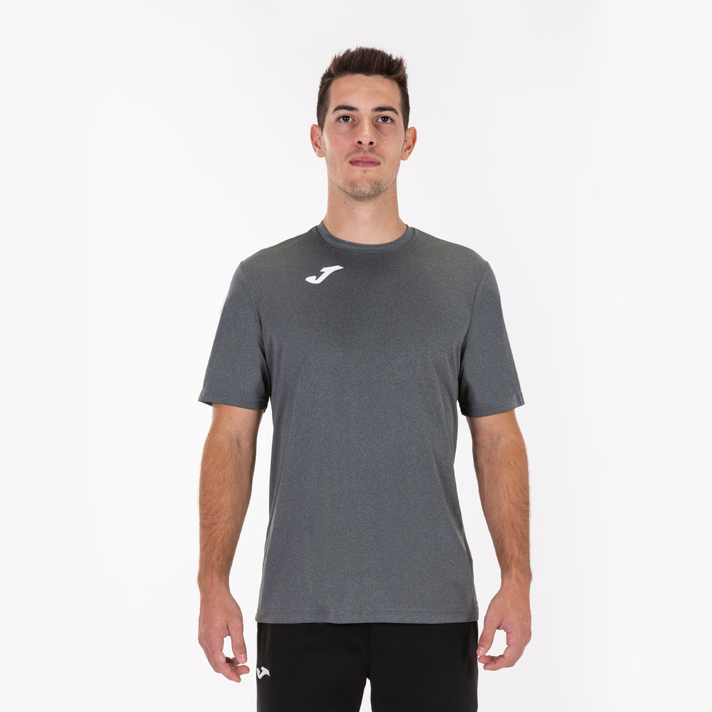 T-SHIRT COMBI S/S - GRIGIO MELANGE - GRIGIO MELANGE
