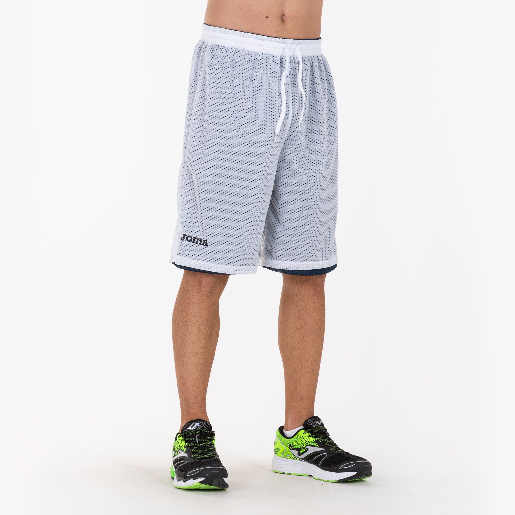 SHORT BASKET REVERSIBLE ROOKIE - BLU NAVY-BIANCO - BLU NAVY-BIANCO