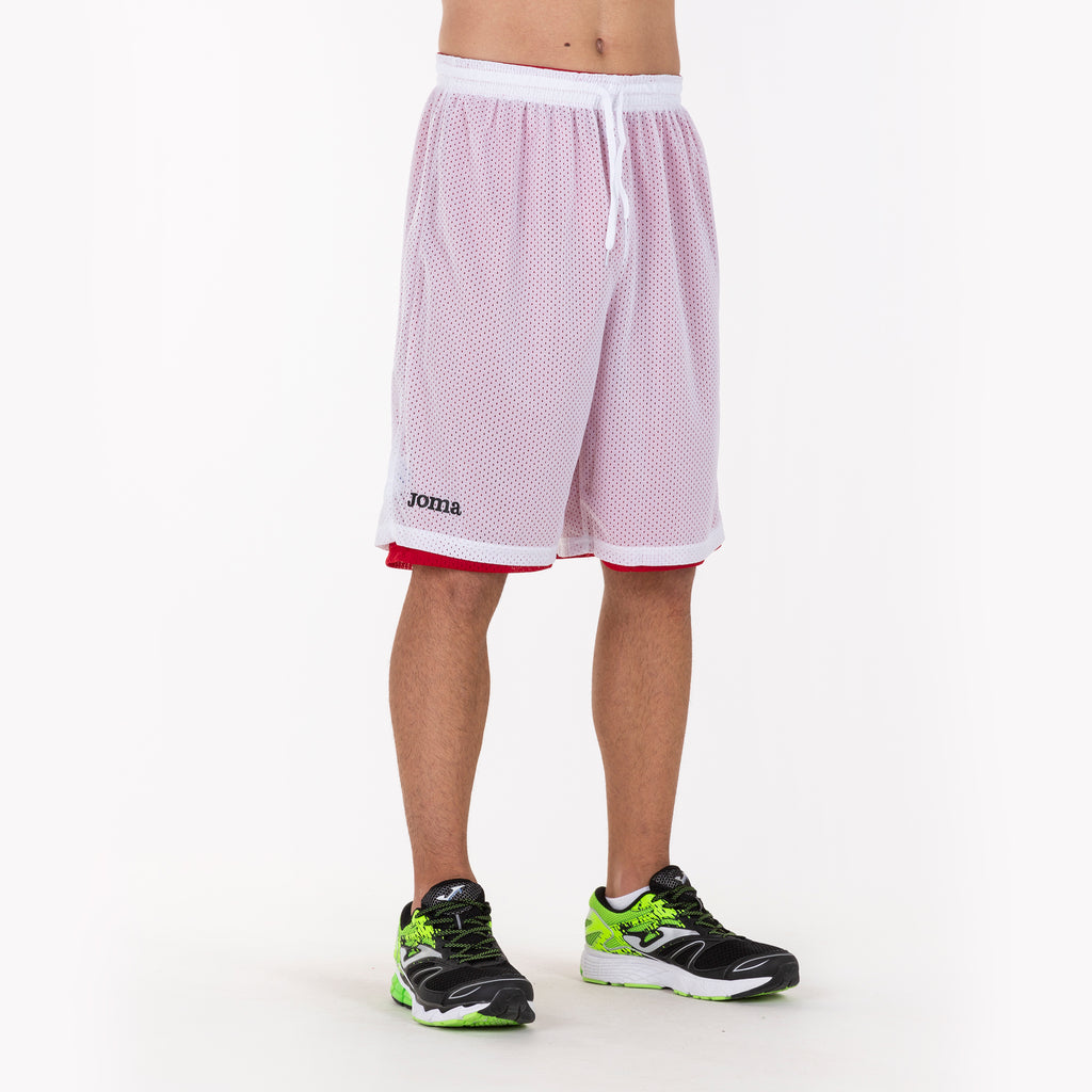 SHORT BASKET REVERSIBLE ROOKIE - ROSSO-BIANCO - ROSSO-BIANCO