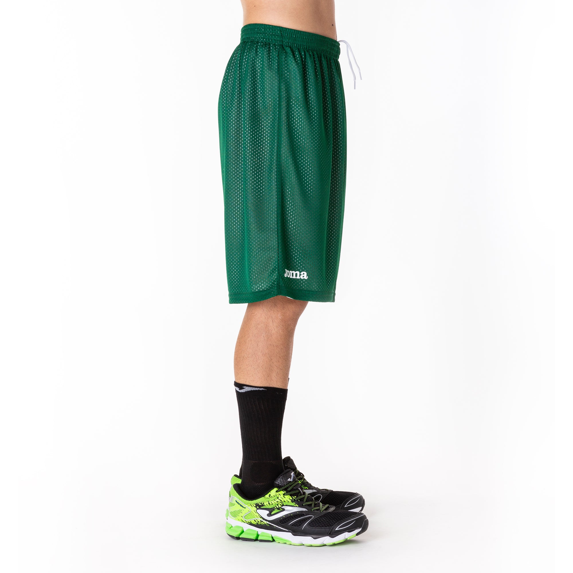 SHORT BASKET REVERSIBLE ROOKIE - VERDE-BIANCO - VERDE-BIANCO