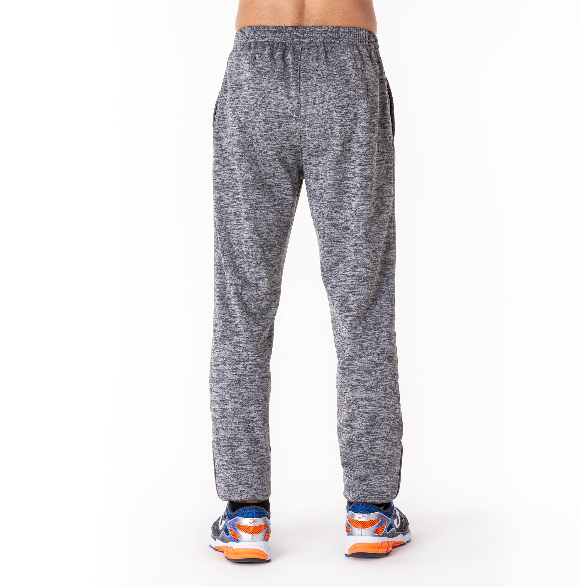 ELBA LONG TROUSERS MELANGE (SKINNY) - GRIGIO MELANGE - GRIGIO MELANGE