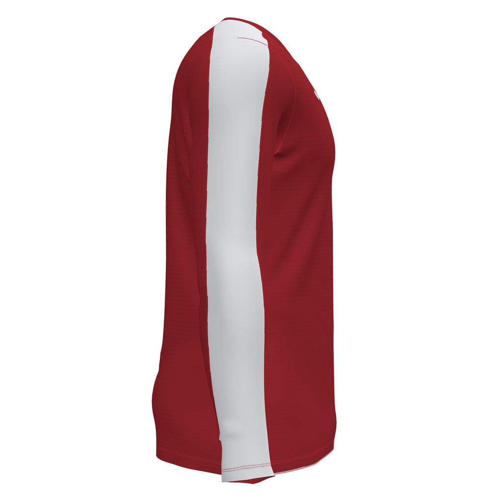 ACADEMY T-SHIRT M/L - ROSSO-BIANCO - ROSSO-BIANCO
