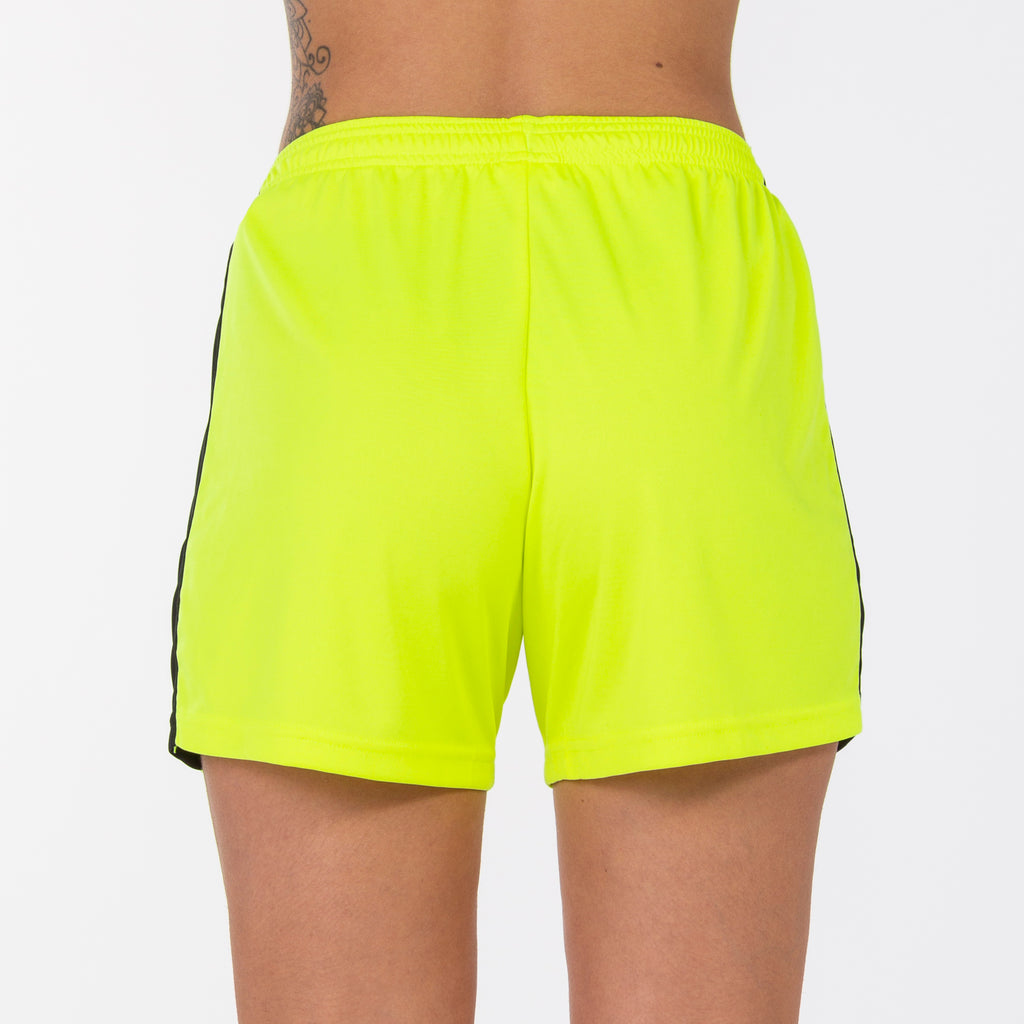 FLUORO MAXI SHORTS - GIALLO FLUO-NERO - GIALLO FLUO-NERO