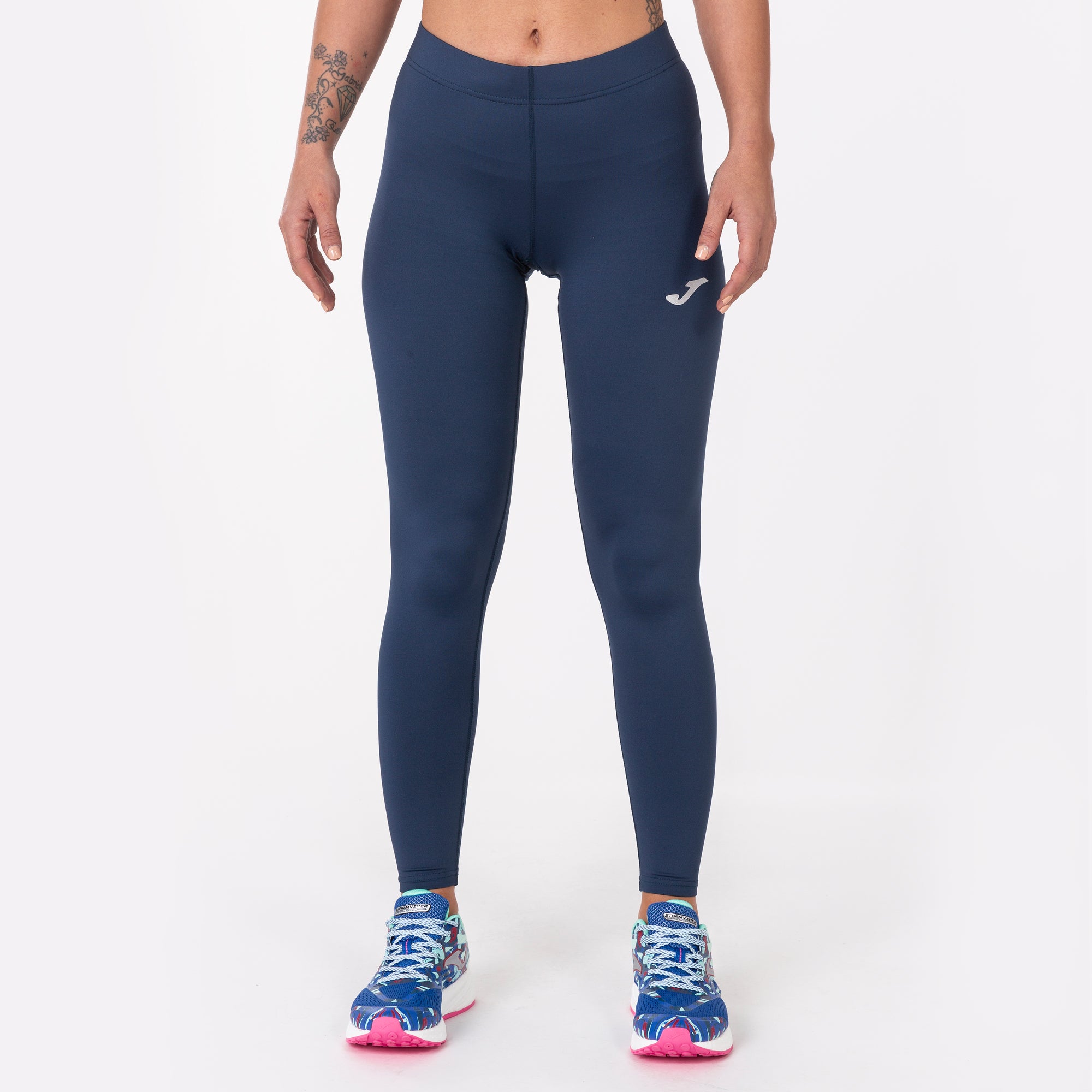 LONG TIGHTS RECORD III WOMAN - BLU NAVY - BLU NAVY