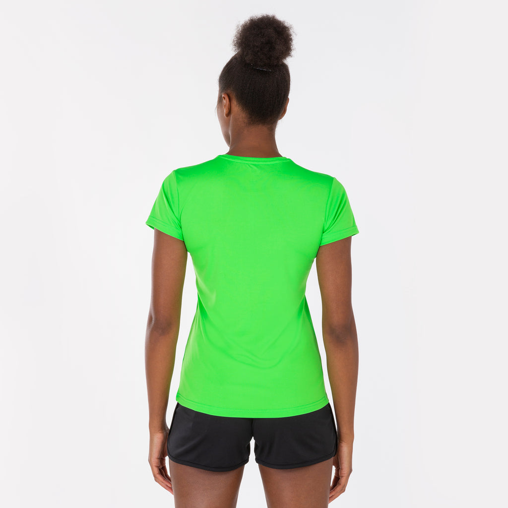 T-SHIRT COMBI S/S - VERDE FLUO - VERDE FLUO