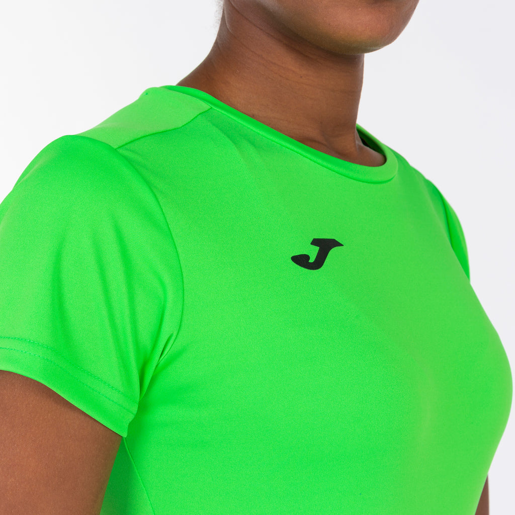 T-SHIRT COMBI S/S - VERDE FLUO - VERDE FLUO