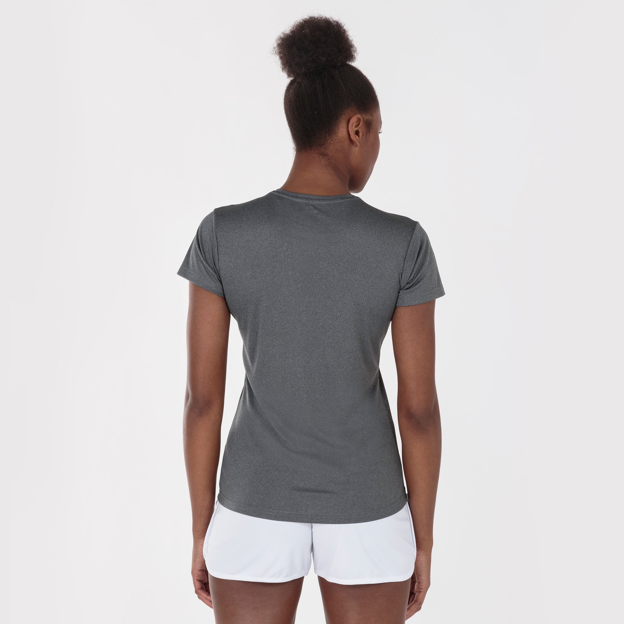 T-SHIRT COMBI S/S - ANTRACITE - ANTRACITE