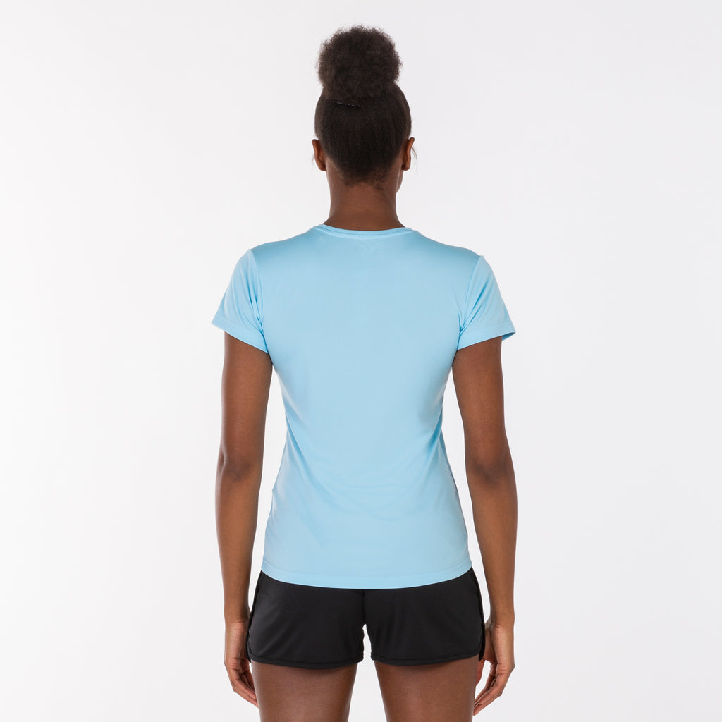 T-SHIRT COMBI S/S - CELESTE - CELESTE