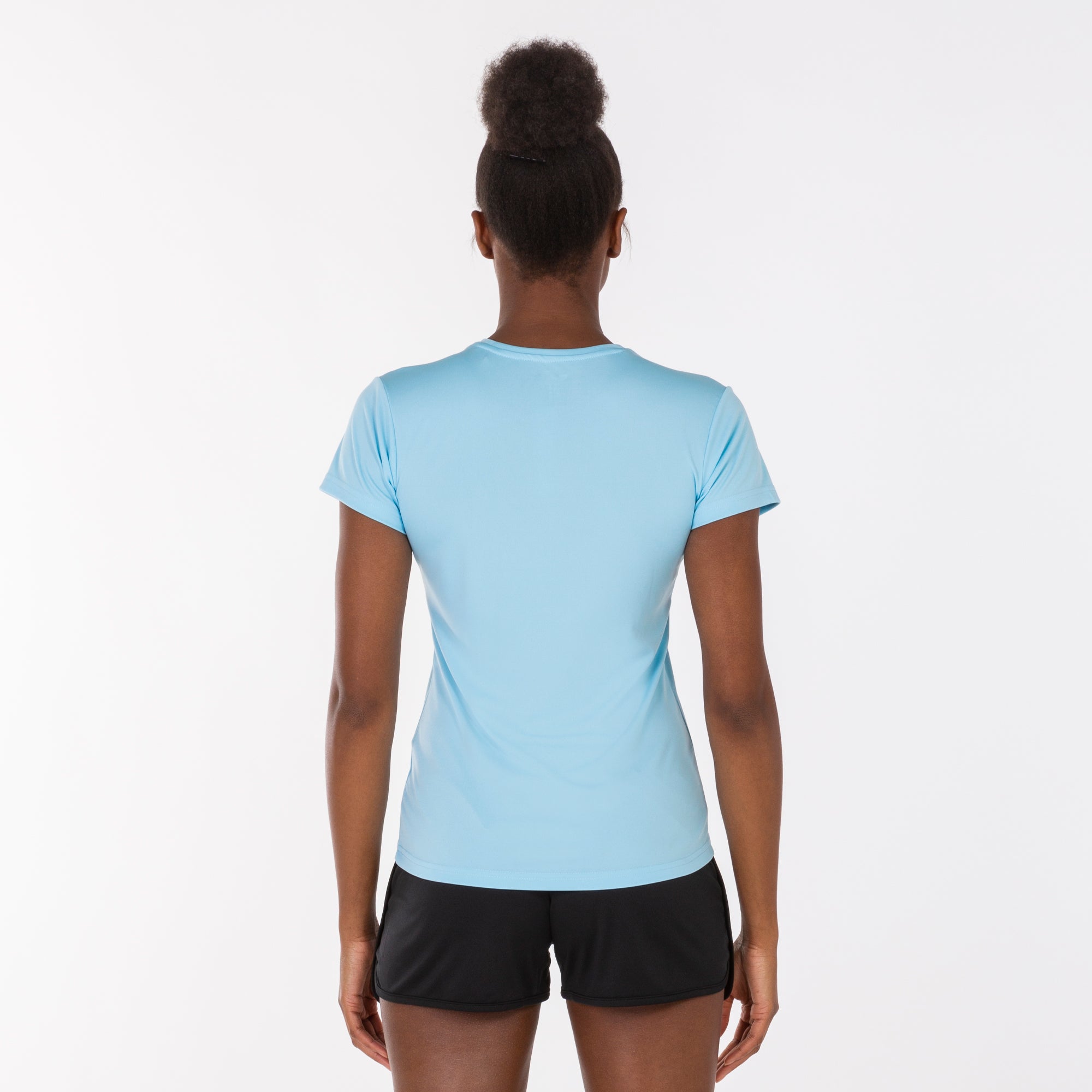 T-SHIRT COMBI S/S - CELESTE - CELESTE