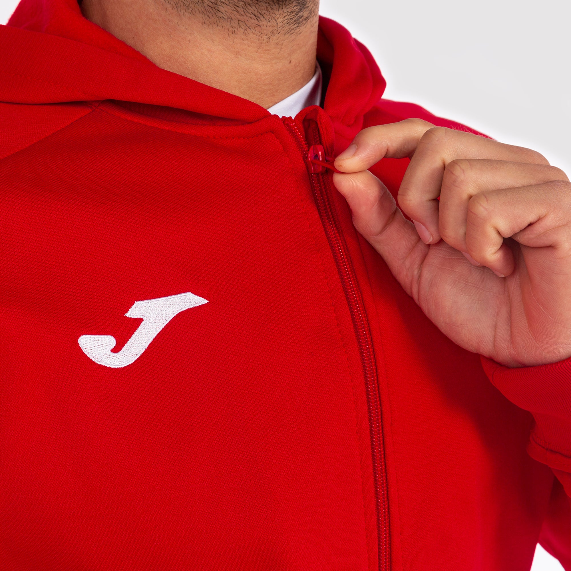 MENFIS HOODED JACKET - ROSSO - ROSSO