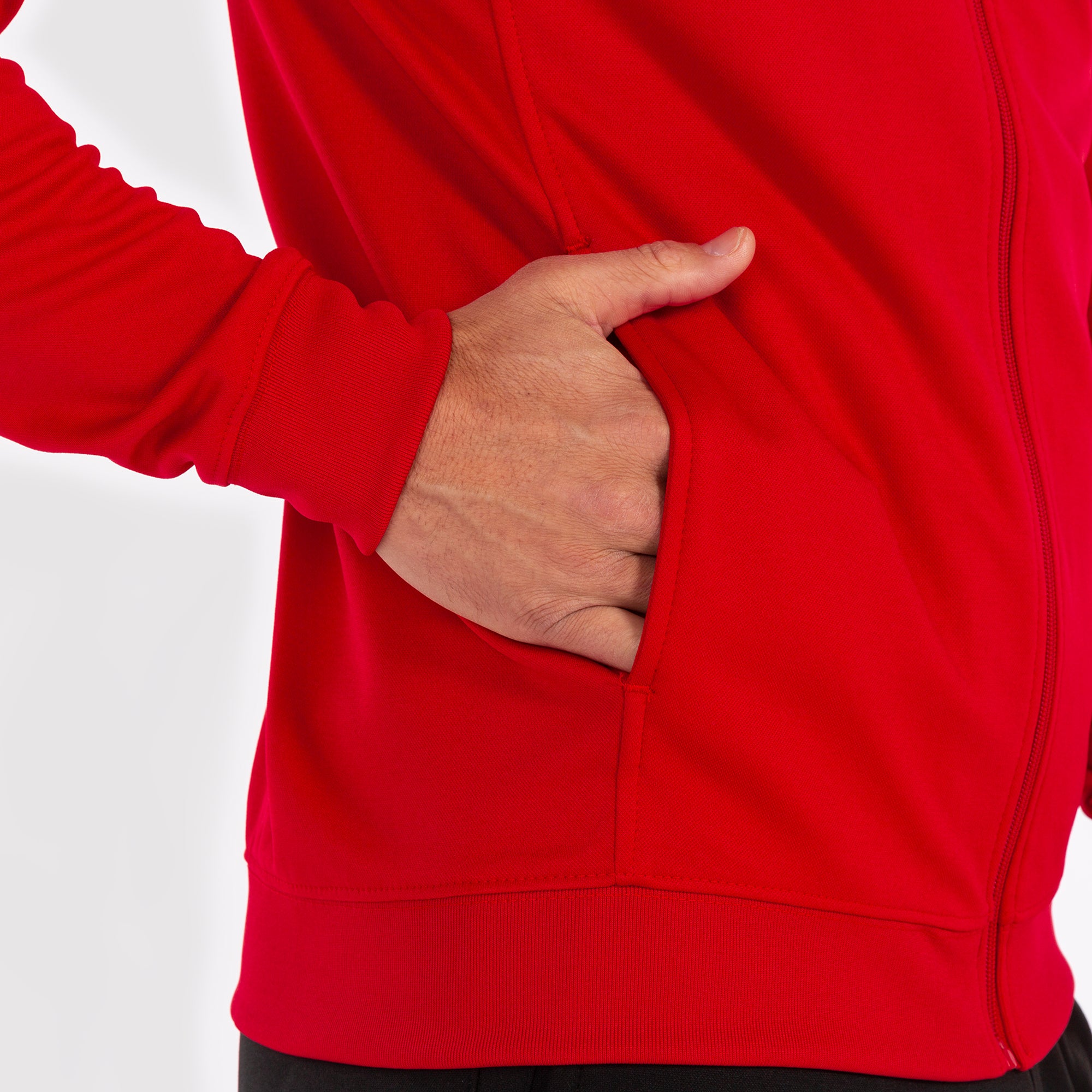 MENFIS HOODED JACKET - ROSSO - ROSSO