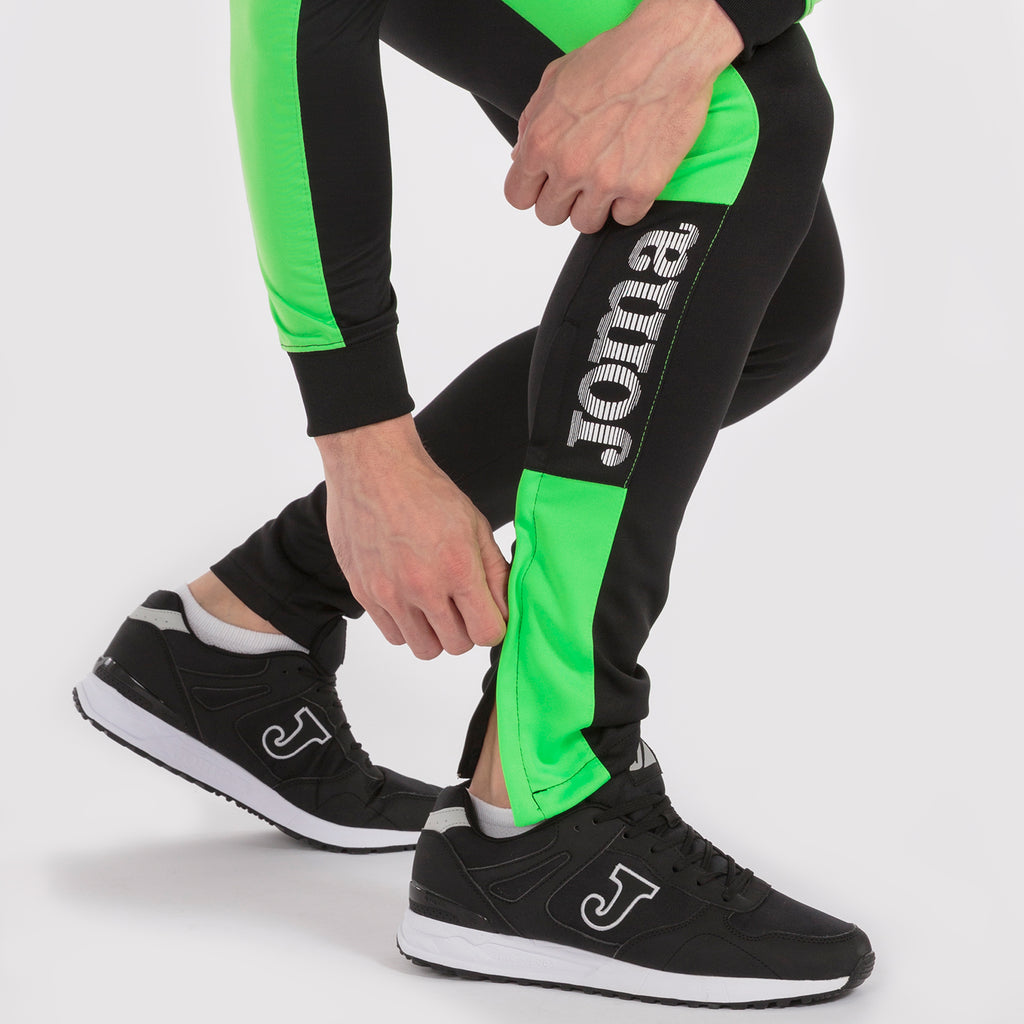 LONG CHAMPIONSHIP IV TROUSERS - NERO-VERDE FLUO - NERO-VERDE FLUO