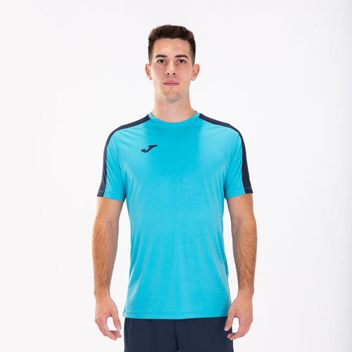 ACADEMY T-SHIRT M/C - TURCHESE FLUO-BLU NAVY - TURCHESE FLUO-BLU NAVY