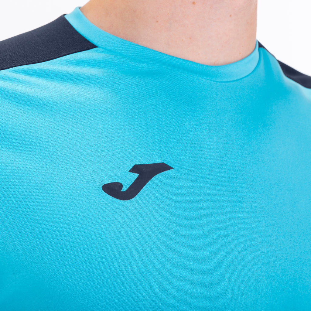 ACADEMY T-SHIRT M/C - TURCHESE FLUO-BLU NAVY - TURCHESE FLUO-BLU NAVY