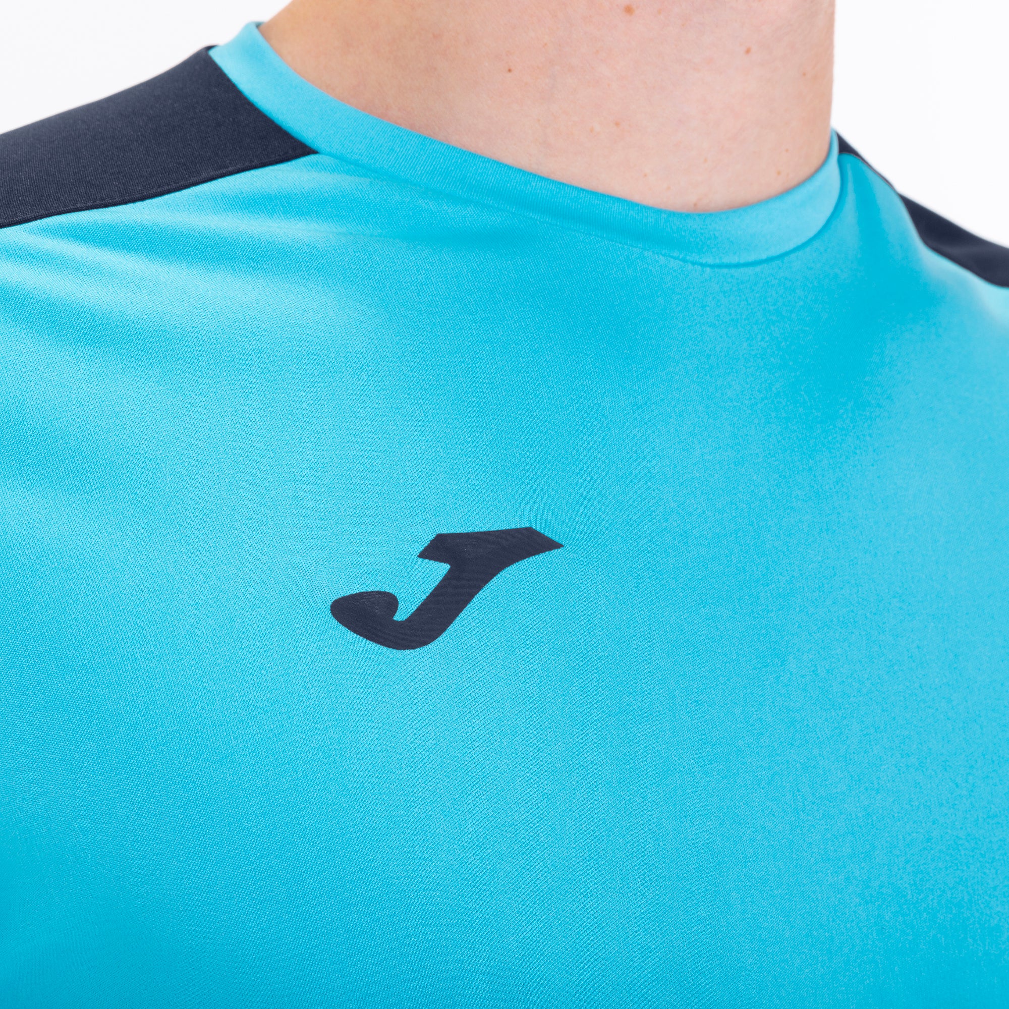 ACADEMY T-SHIRT M/C - TURCHESE FLUO-BLU NAVY - TURCHESE FLUO-BLU NAVY