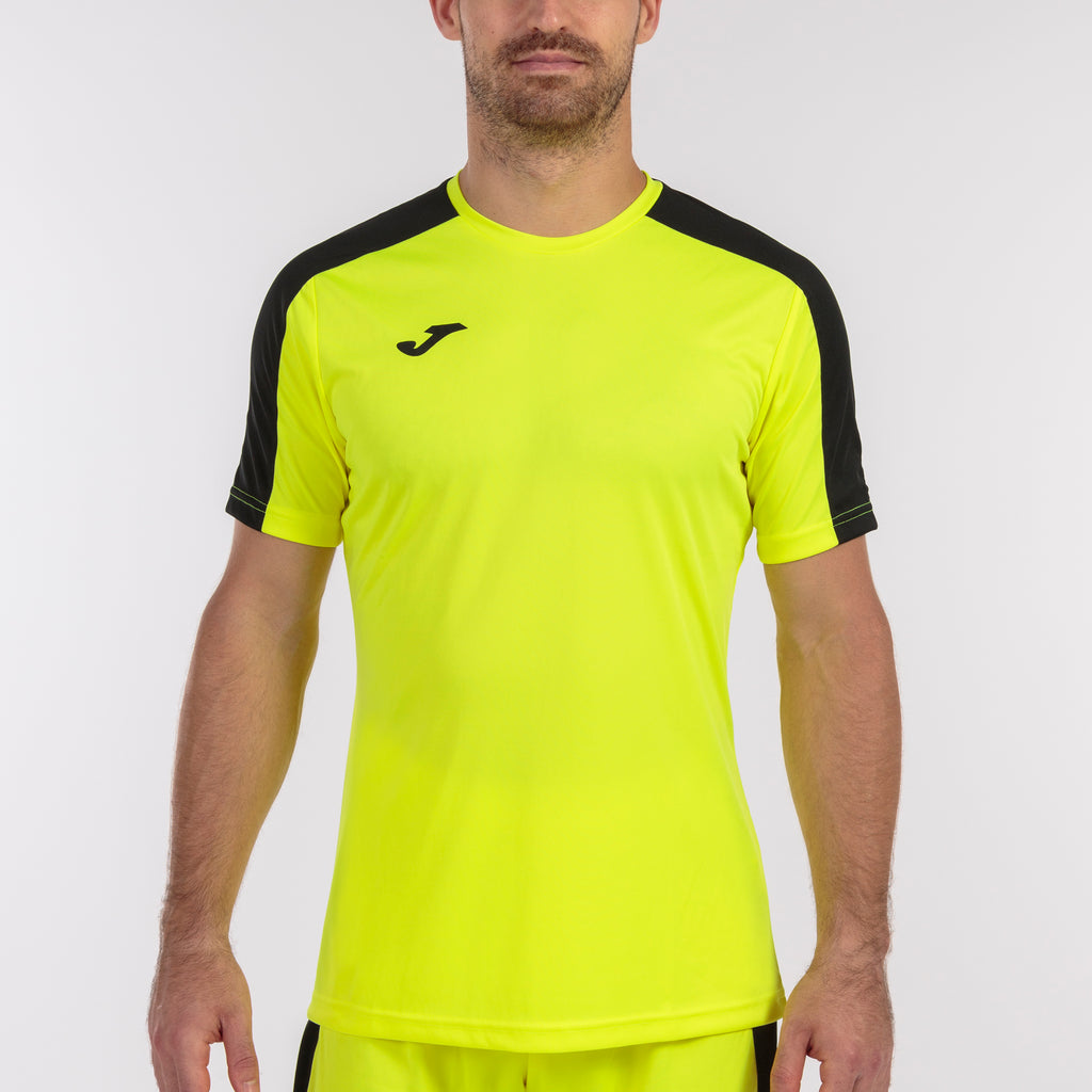 ACADEMY T-SHIRT M/C - GIALLO FLUO-NERO - GIALLO FLUO-NERO