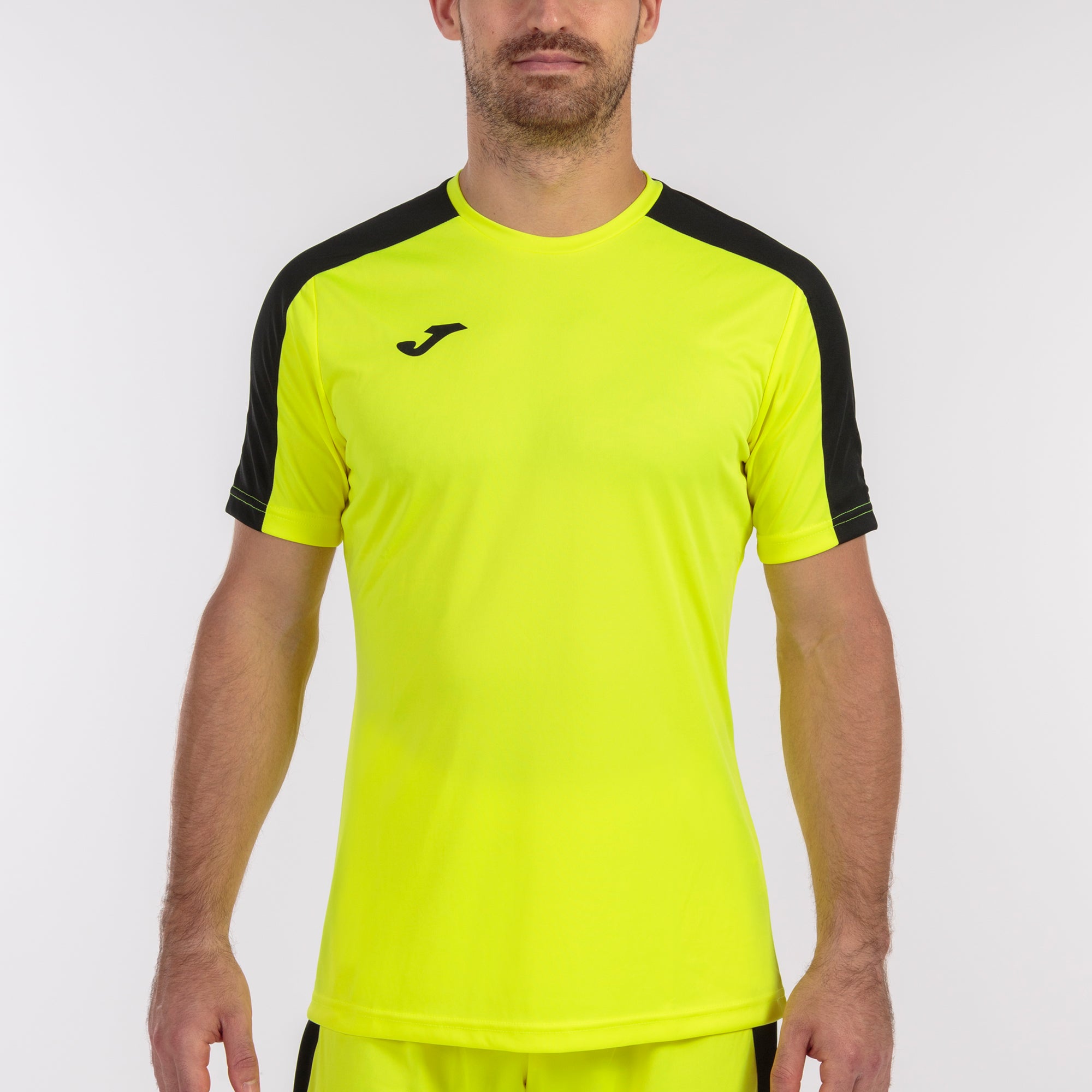 ACADEMY T-SHIRT M/C - GIALLO FLUO-NERO - GIALLO FLUO-NERO