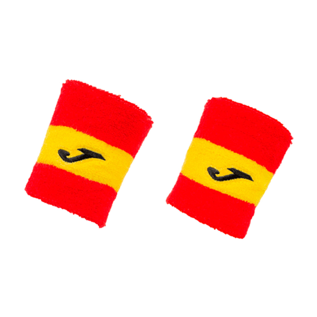 WRISTBAND -2 PACK - ROSSO-GIALLO - ROSSO-GIALLO