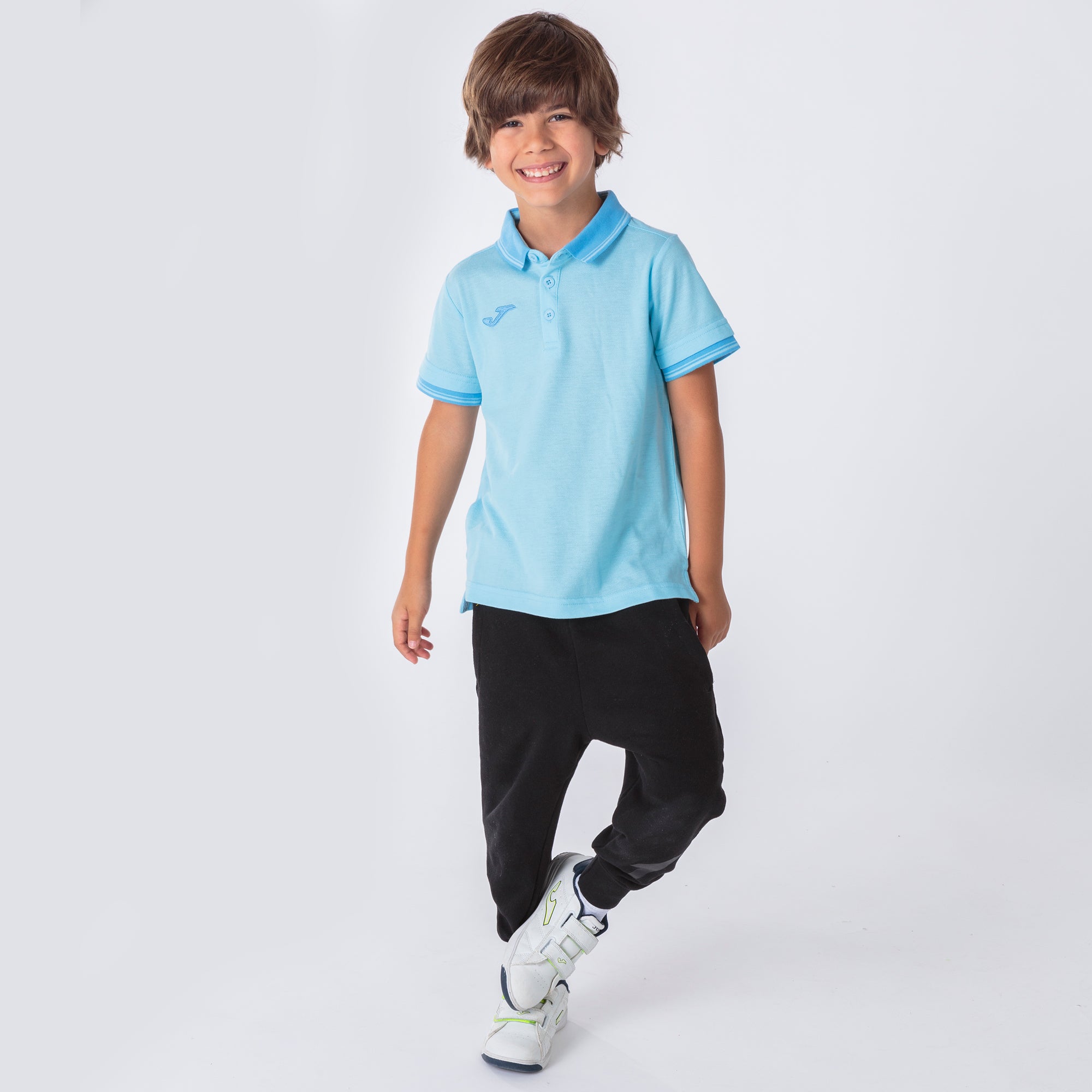 S/S POLO SHIRT BALI II - CELESTE - CELESTE