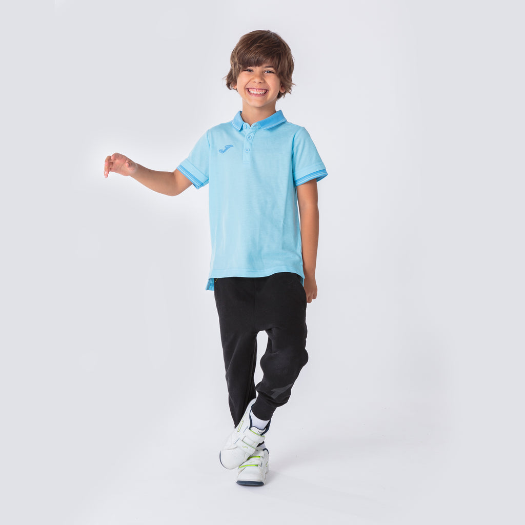 S/S POLO SHIRT BALI II - CELESTE - CELESTE