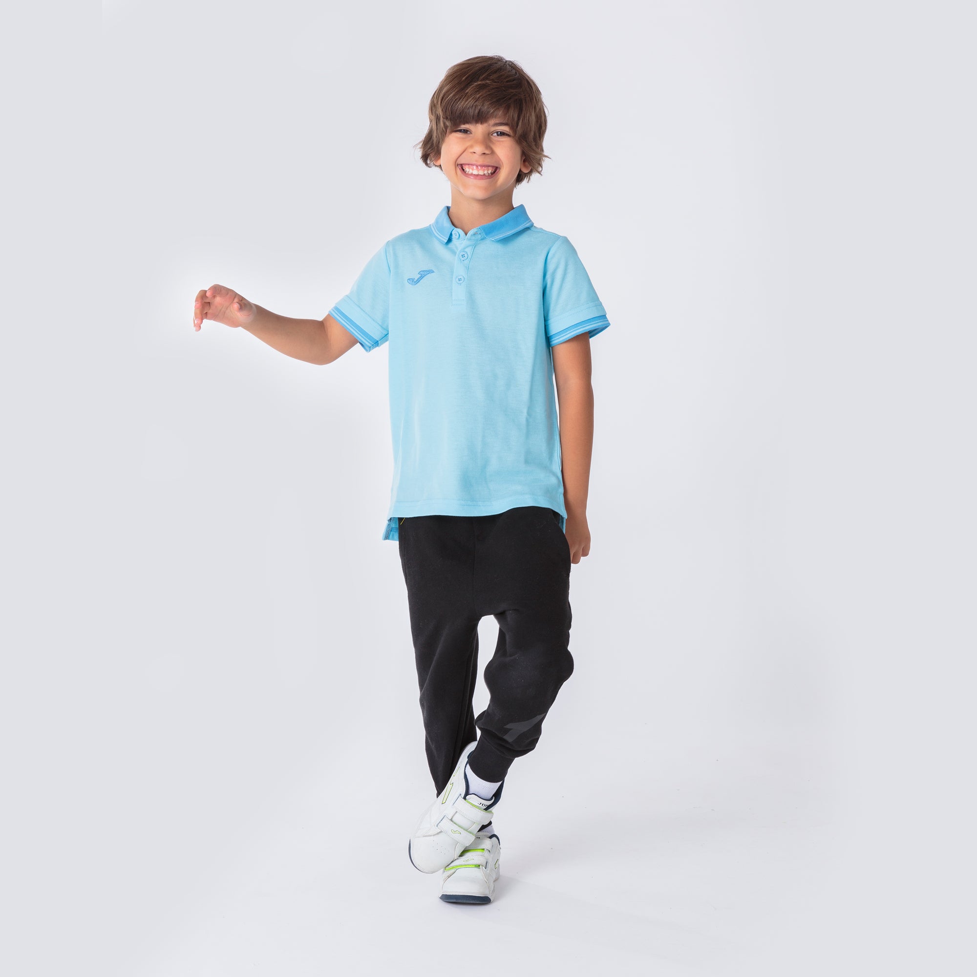 S/S POLO SHIRT BALI II - CELESTE - CELESTE