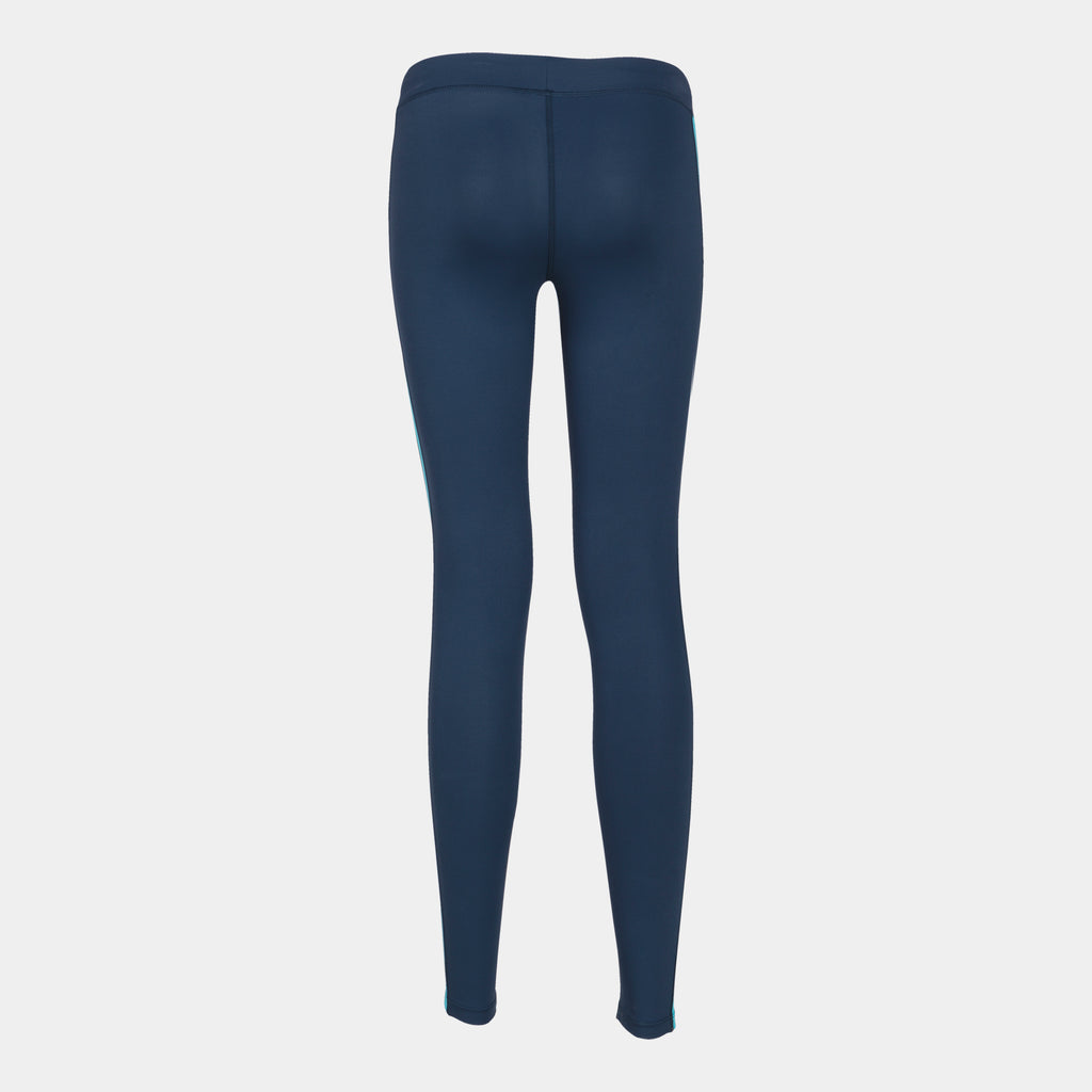LONG MESH LEGGINGS - FLUGOLD - BLU NAVY-TURCHESE FLUO - BLU NAVY-TURCHESE FLUO