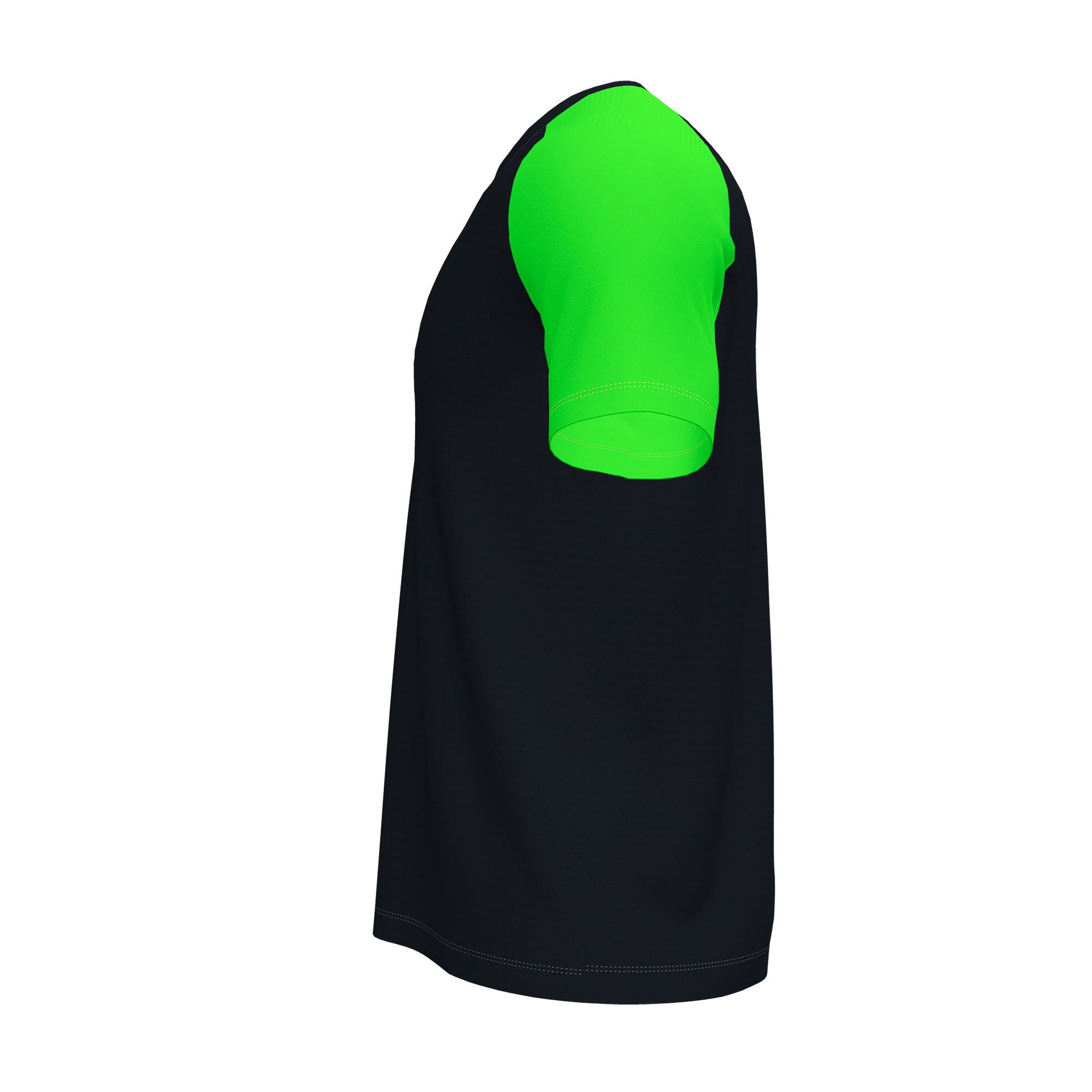 T-SHIRT ACADEMY IV - NERO-VERDE FLUO - NERO-VERDE FLUO